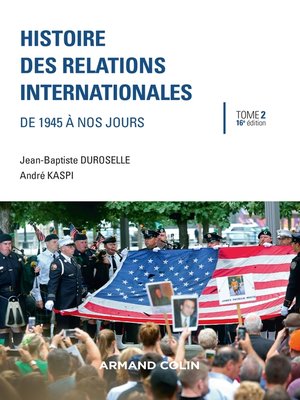 cover image of Histoire des relations internationales--16e éd.